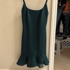 Showpo Dark Green Party Dress - Size 2